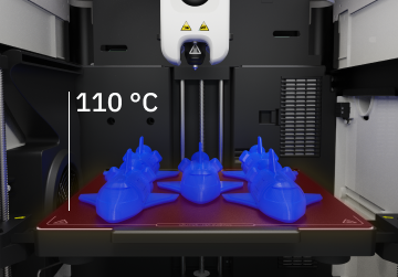Heated buildplate